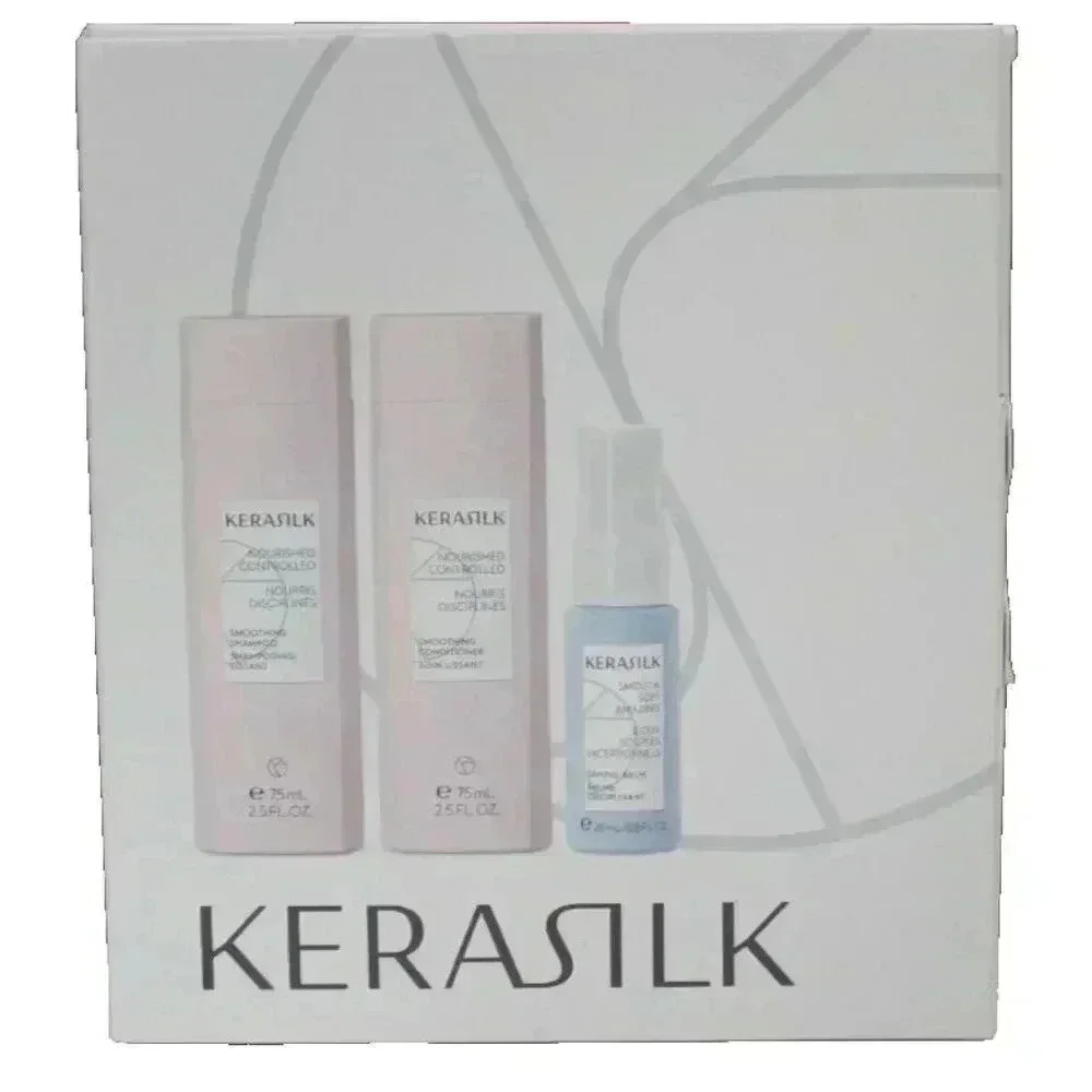 New KeraSilk Mini Hair Shampo CONDITIONER Taming Balm Trial Kit